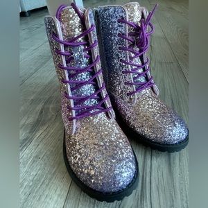 Girls size 12 Sam Edelman Sparkly Boots